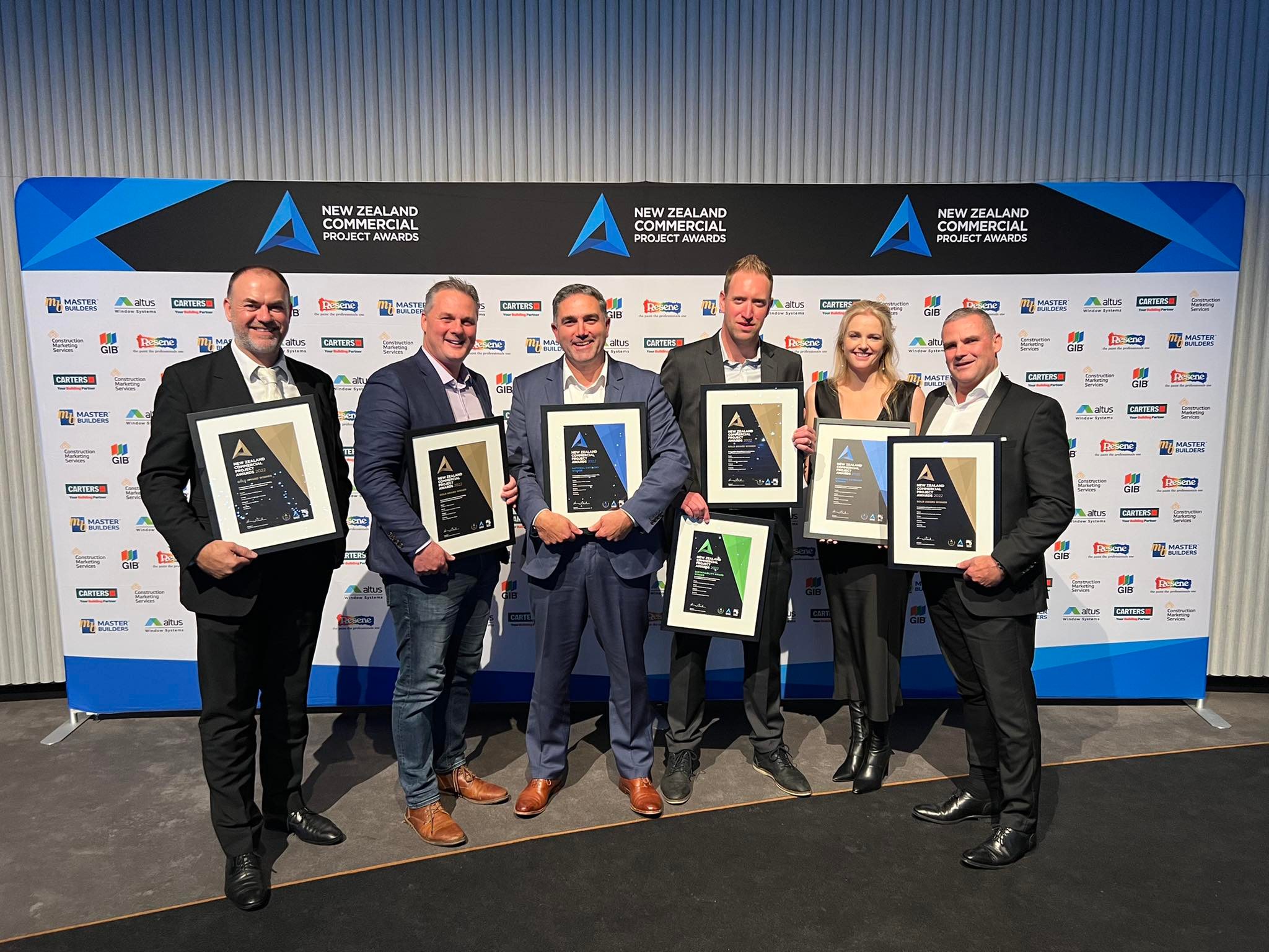 Hawkins at the Master Builders Commercial Project Awards Hawkins at the Master Builders Commercial Project Awards