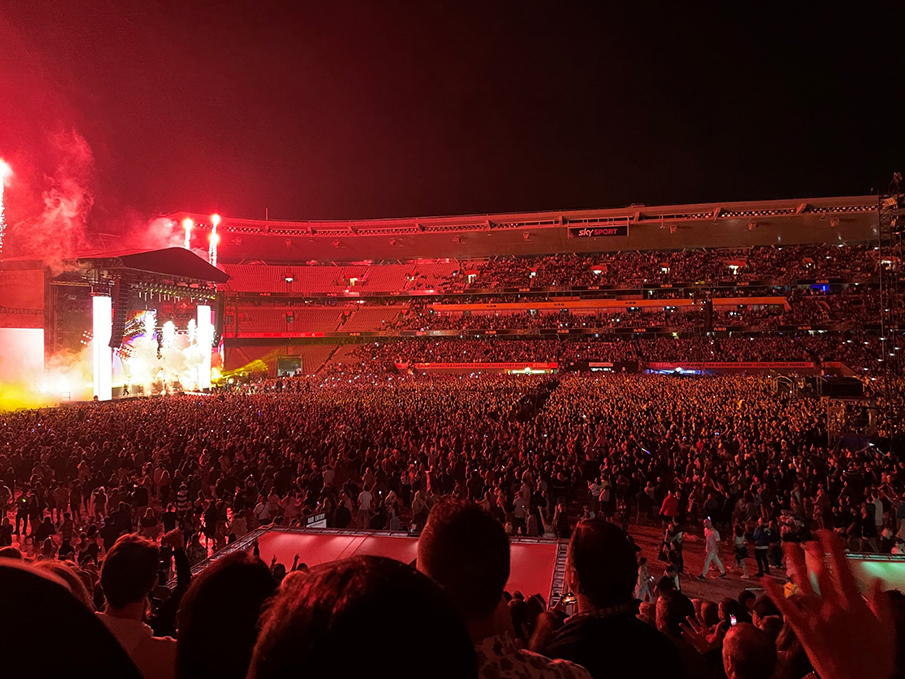 Spotless supports Six60 success in milestone event Spotless supports Six60 success in milestone event