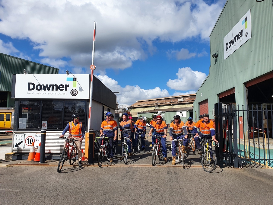 Trains & bikes: How our team at Maryborough are having a wheely good time Trains & bikes: How our team at Maryborough are having a wheely good time