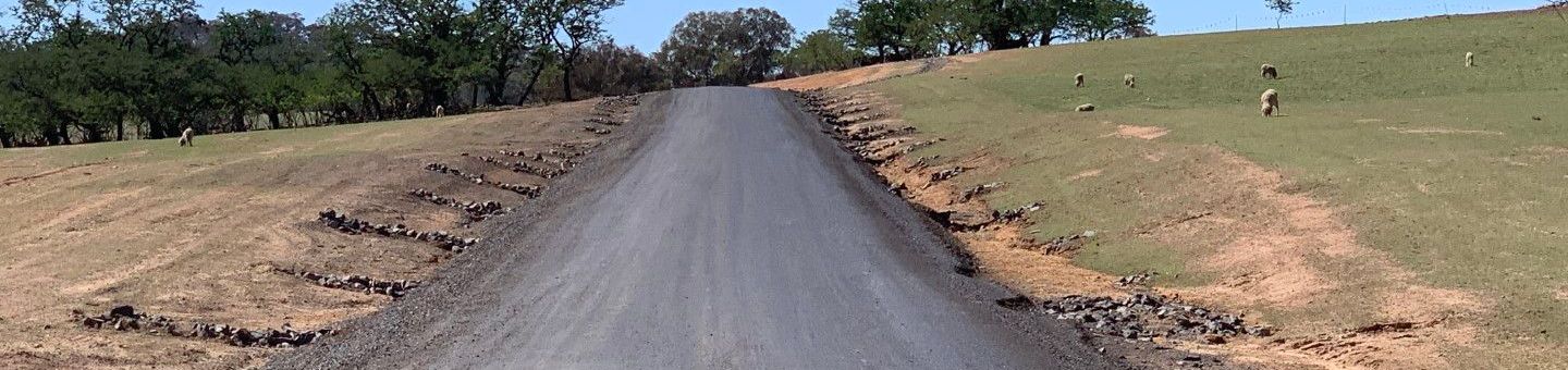 HaulPac speciality products Local bitumen road in regional area with Haulpac applied to it, a Bitumen Emulsion.