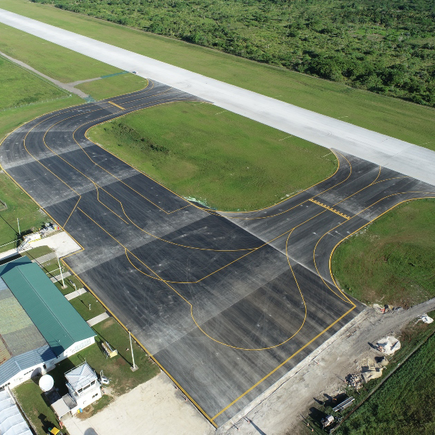 Celebrating Official Opening of Niue Hanan International Airport runway upgrades