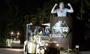 Australia Zoo lays TonerPave