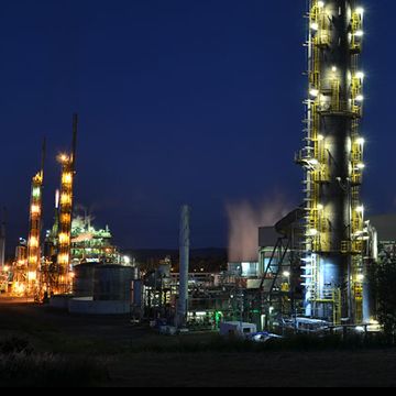 Terminals, refineries and petrochemicals