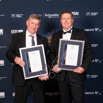 Downer wins two NECA awards