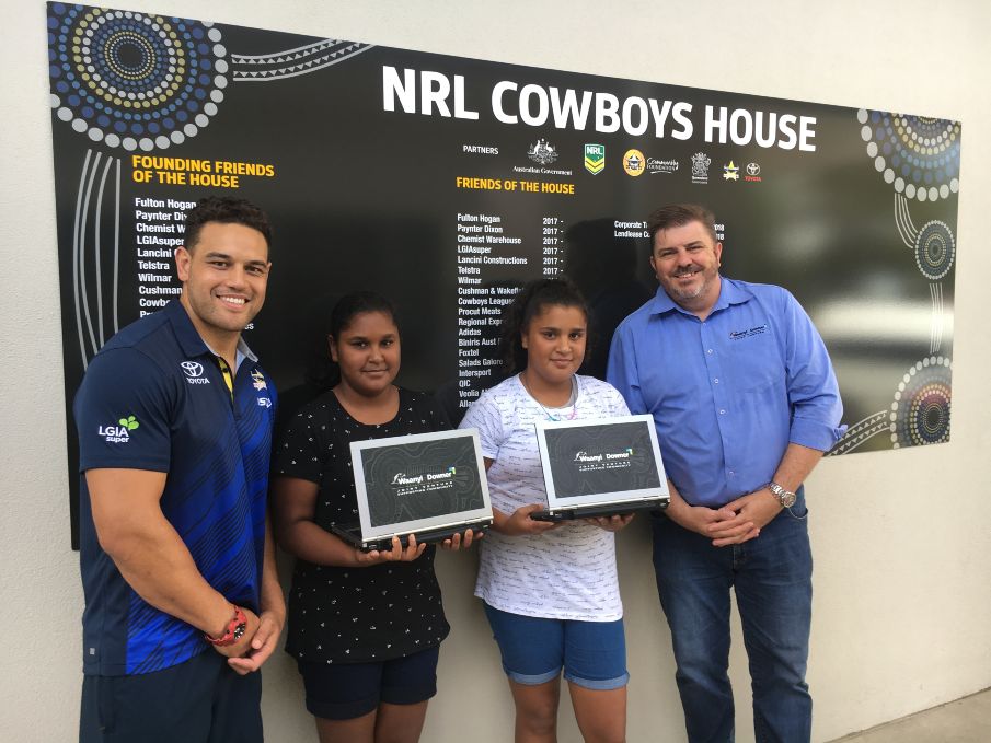 Special delivery for Cowboys House