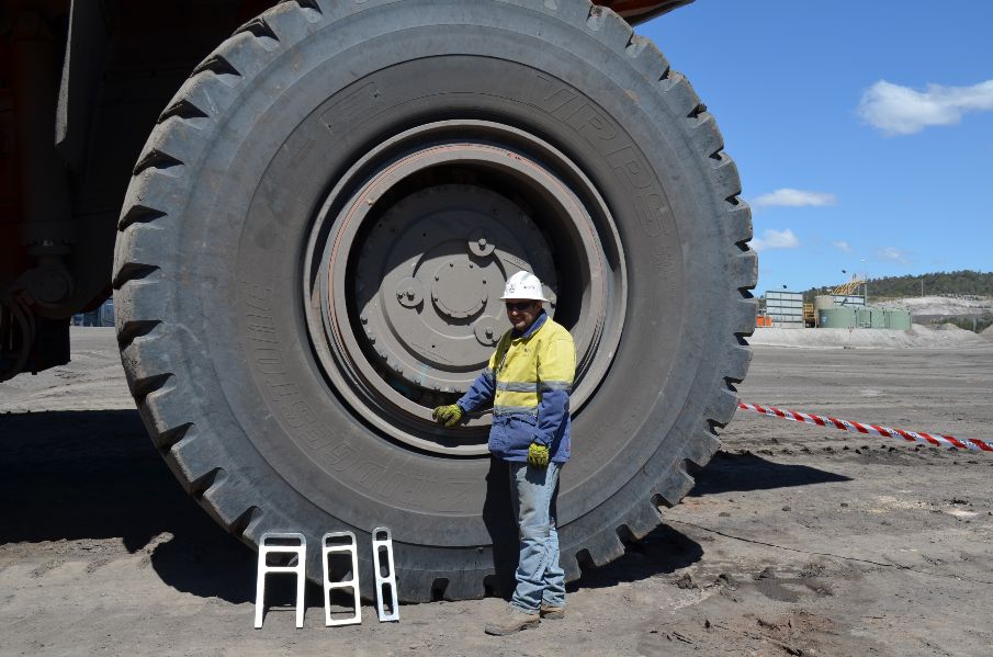 Leading the way in haul truck tyre safety  Leading the way in haul truck tyre safety