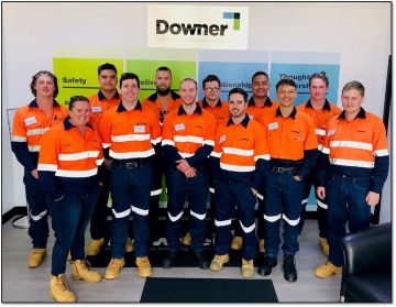 New recruits start at Downer New recruits start at Downer