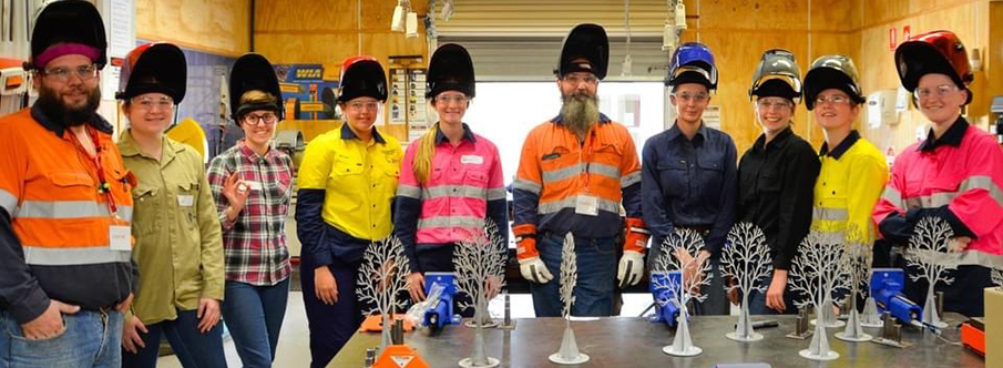 Sparking a career in welding for young women