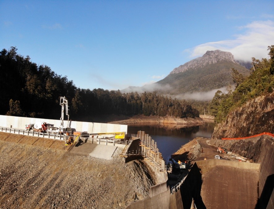 Dam fine work provides outcome in Tasmania