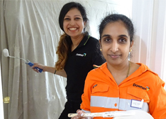 Downer teams volunteer to help vulnerable people 