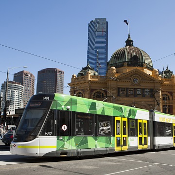 Celebrate the 250th refurbished tram