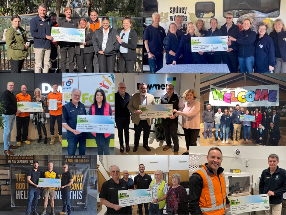 Downer donates $50,000 to local charities