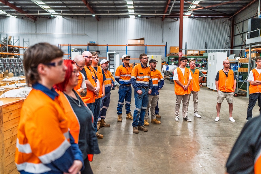 Families welcomed as new apprentices begin their trade careers at Hexham