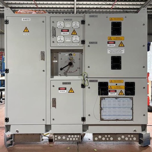 A completed Electrical Equipment Enclosure 