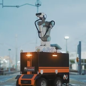 FMT Downer Wheeled Underframe Inspection Robot