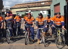 Trains & bikes: How our team at Maryborough are having a wheely good time 